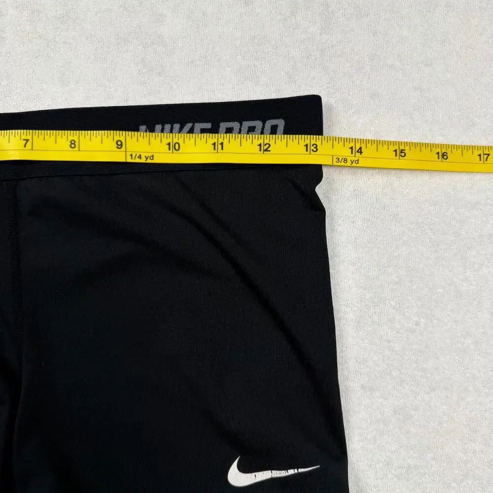 Nike Pro Women’s Compression Shorts Lot of 2 Size Large Pink Black Dri-FIT 3”